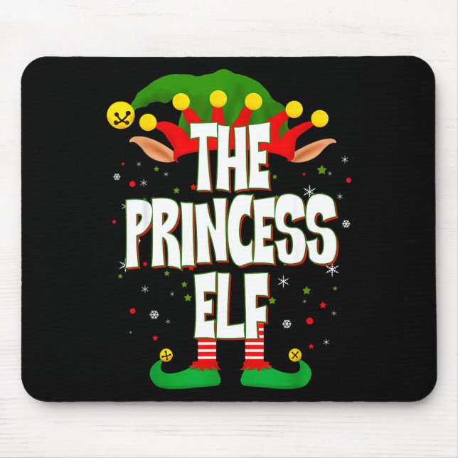 Mousepad The Princess Elf Christmas  (Frente)