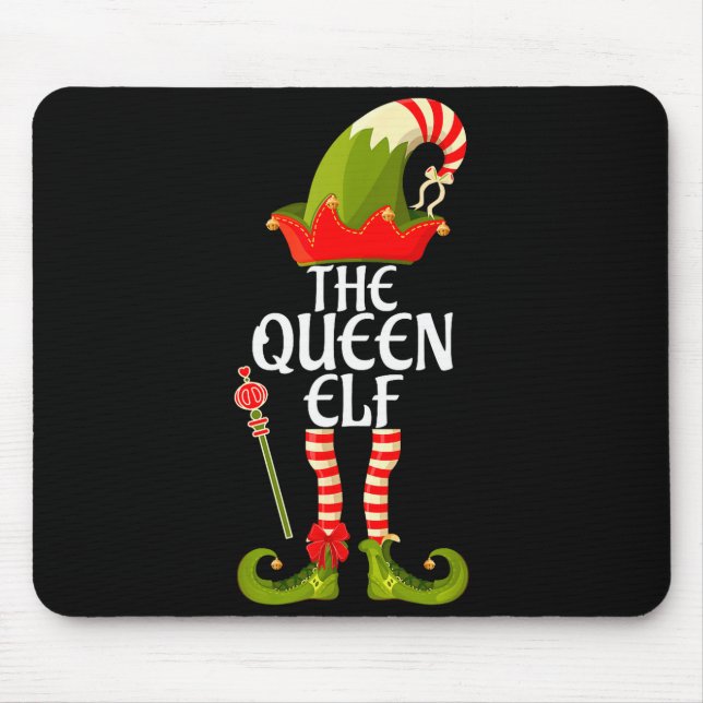 Mousepad The Queen Elf Family Matching Christmas 2023  (Frente)