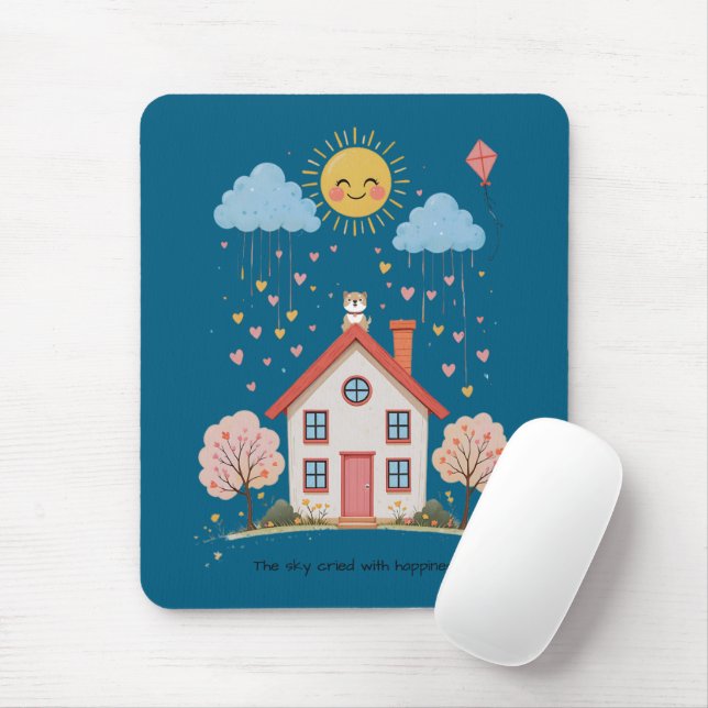 Mousepad The sky cried with happiness (Com mouse)
