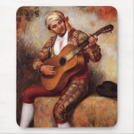 Mousepad The Spanish Guitarist (by Pierre-August Renoir)