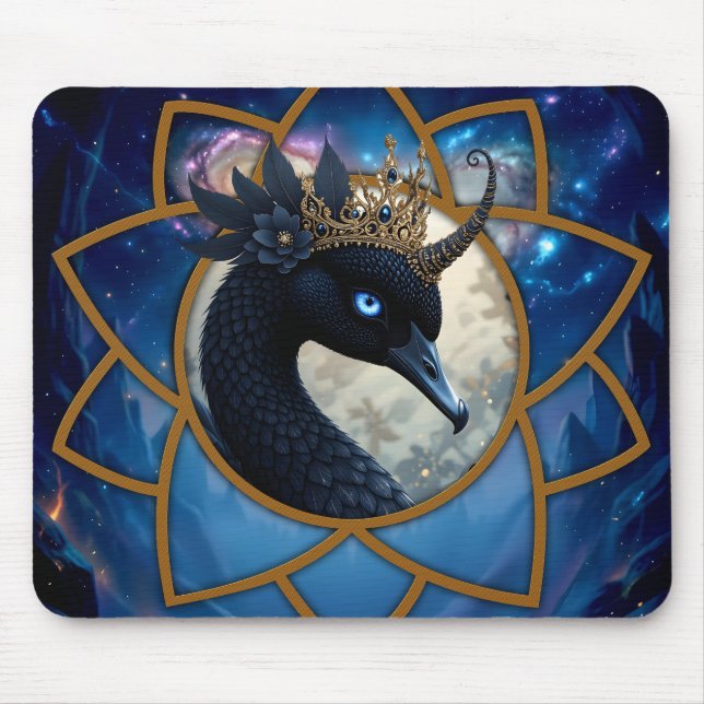 Mousepad The Swan Who Guards the Moon.   (Frente)