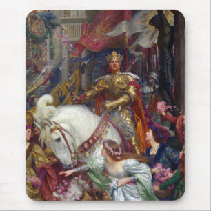 Mousepad The Two Crowns c. 1900, por Sir Frank Dicksee