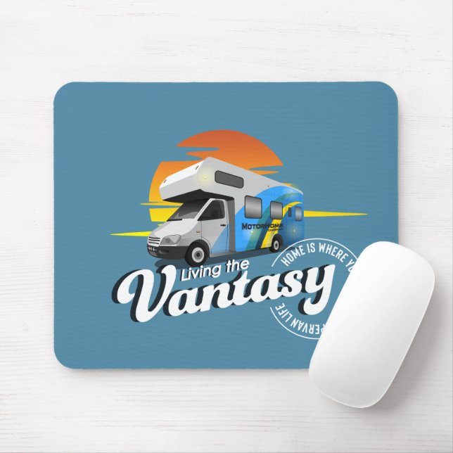 Mousepad The Vantacy Life of Campervan | (Com mouse)