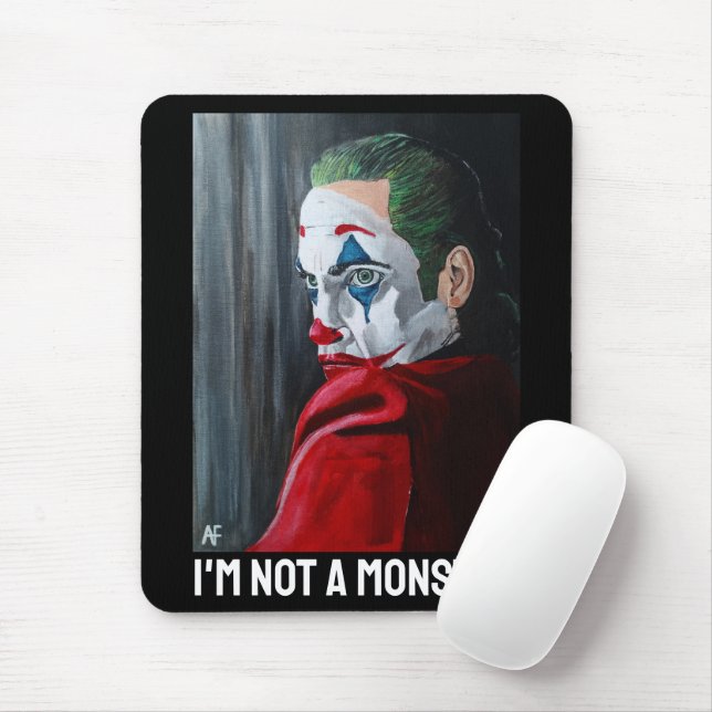 Mousepad The Villain Painting by Alfred Fox (Com mouse)