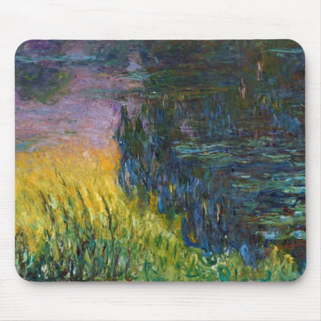 Mousepad The Water Lilies - Setting Sun, Claude Monet, 1916 (Frente)