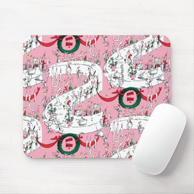 Mousepad The Whos' Merry Christmas Feast (Com mouse)