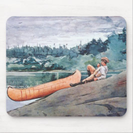 Mousepad The Wilderness Guide (por Winslow Homer)