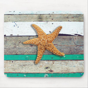Mousepad Theme Starfish Rustic Casamento
