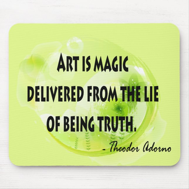 Mousepad Theodor Adorno (Frente)