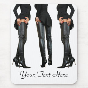 Mousepad Thigh High Boot Models