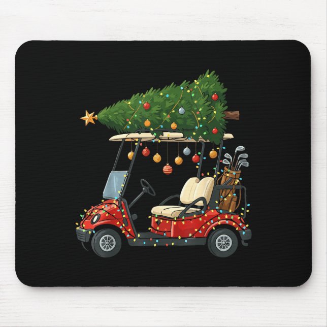 Mousepad This Is How I Roll Golf Cart Christmas Funny Srt G (Frente)