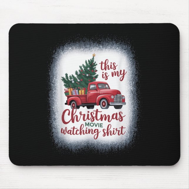 Mousepad This Is My Christmas Movie Watching  (Frente)
