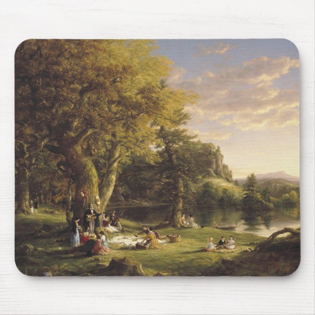 Mousepad Thomas Cole O Pic-Nic (Frente)