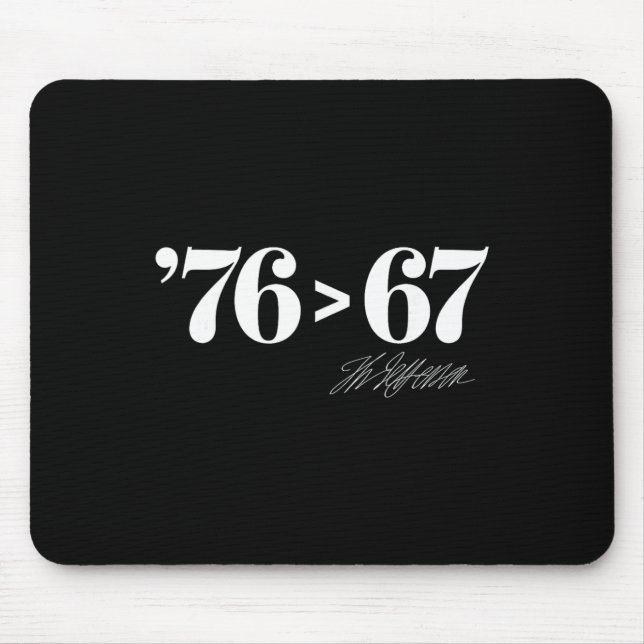Mousepad Thomas Jefferson 76 > 67 Evidente por si M (Frente)