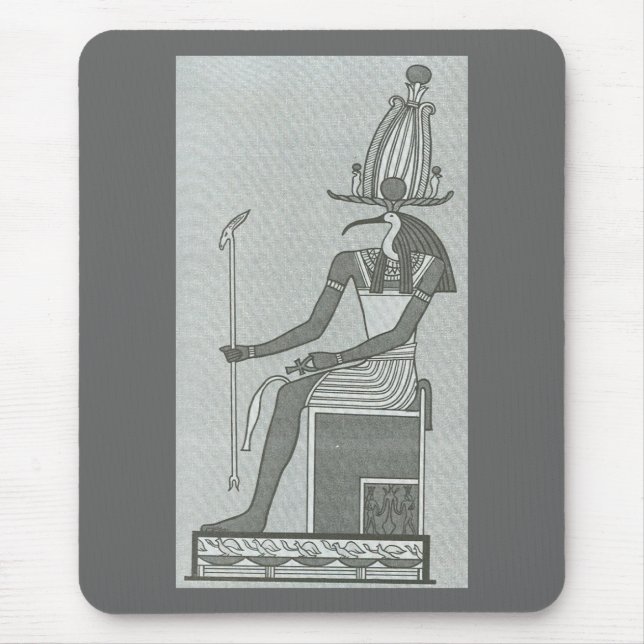 Mousepad Thoth Sentado Em Seu Trono (Frente)