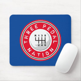 MOUSEPAD THREE PEDAL NATION