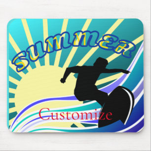Mousepad Thunder_Cove da Diversão de Surfe de Verão
