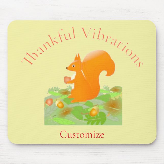 Mousepad Thunder_Cove do Esquilo das Vibes Agradecido (Frente)