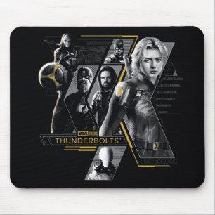 Mousepad Thunderbolts* Arte do Grupo