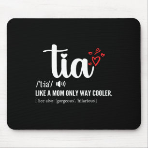 Mousepad Tia Como Uma Mãe Só Tia Dia de as mães Fria