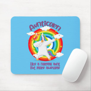 Mousepad Tia Como Uma Tia Normal Mas Mais Incrível