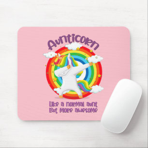 Mousepad Tia Como Uma Tia Normal Mas Mais Incrível