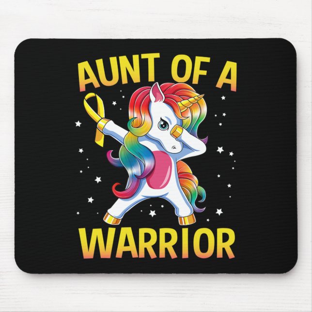 Mousepad Tia de um Cancer de guerreiro Dabbi (Frente)