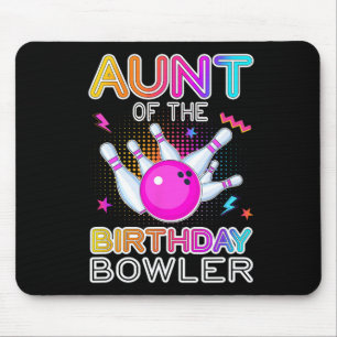 Mousepad Tia Do Birthday Bowler Bday Party Cel