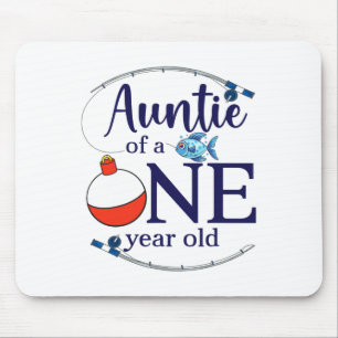 Mousepad Tia Do Menino Da Grande Pescaria Primeiro Aniversá