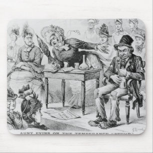 Mousepad Tia Evins na moderação 'Stump