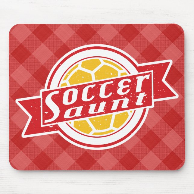 Mousepad Tia Mousemat de Futebol (Frente)