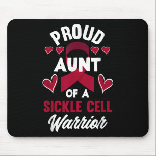 Mousepad Tia Orgulhosa De Uma Célula Falsiforme Do Guerreir