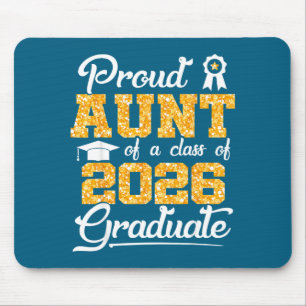 Mousepad Tia Orgulhosa Minimalista Turma 2026 Sênior