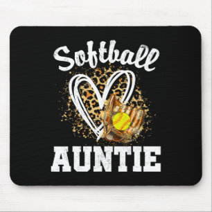 Mousepad Tia Softll Coração de Leopardo Família Corresponde