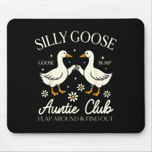Mousepad Tia tia ganso bobo dia das mães ganso bobo