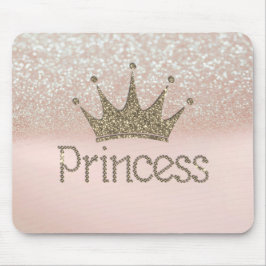 Mousepad Tíara Encantadora, Princesa, Bokeh Brilhante