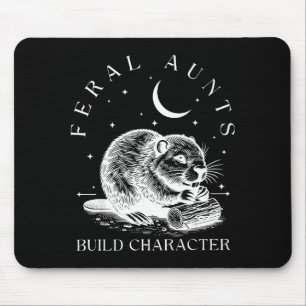 Mousepad Tias Ferozes Retrô Constroem Caráter Divertido Nov