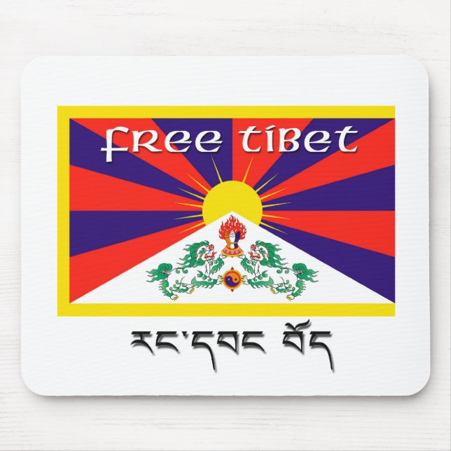 Mousepad Tibet livre (Frente)