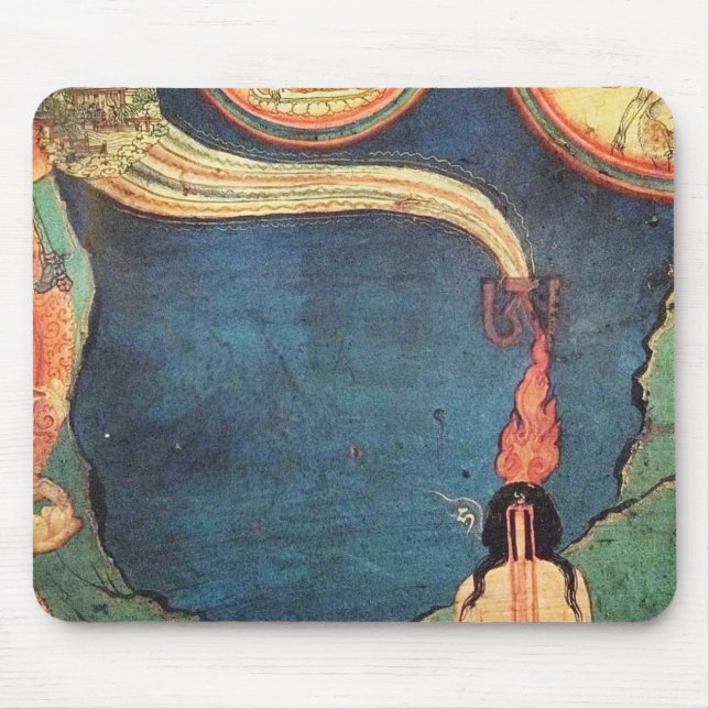Mousepad Tibetano - Deposição Budista de Tummo (Frente)