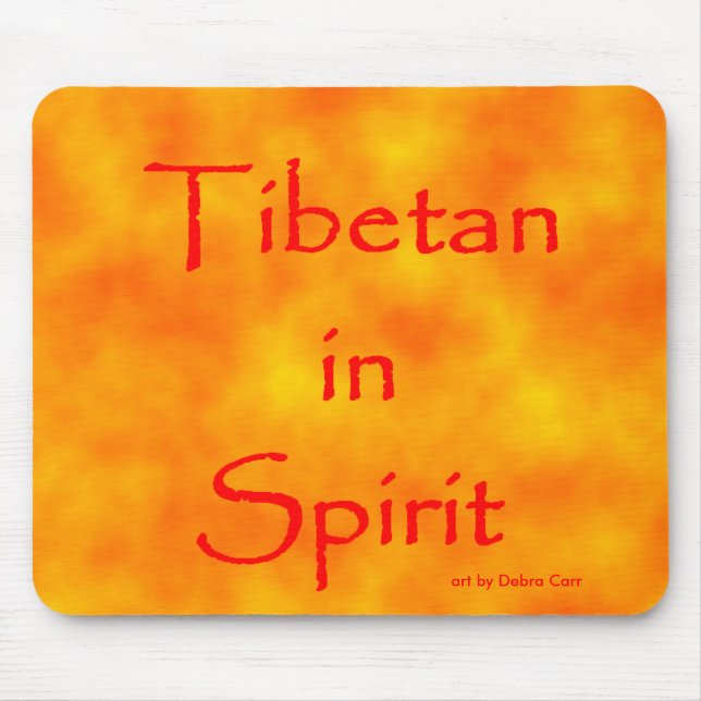Mousepad Tibetano no salão-da-boca-espírito (Frente)
