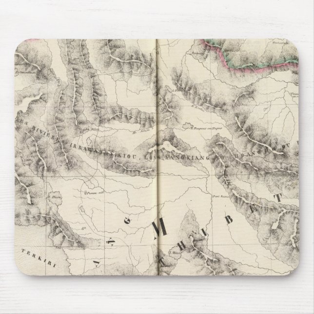 Mousepad Tibete, Ásia 70 (Frente)