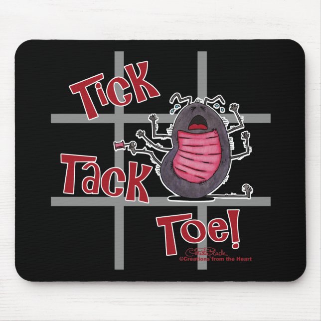 Mousepad Tick Tack Toe! (Frente)