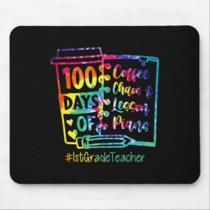 Mousepad Tie Dye 100 Dias De Café E Caos 1rua De Chá