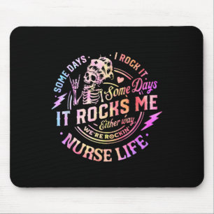 Mousepad Tie Dye Alguns Dias Eu Agito Alguns Dias Isso Me E