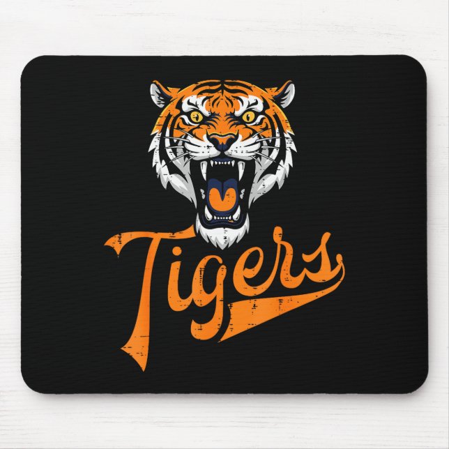 Mousepad Tiger Boys Girls Teen Kids Men Youth Women  (Frente)