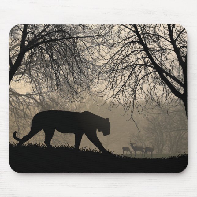 Mousepad Tiger e Deer (Frente)