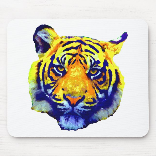 Mousepad Tiger Eyes Pop Art (Frente)