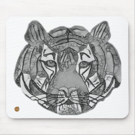 Mousepad Tiger Face