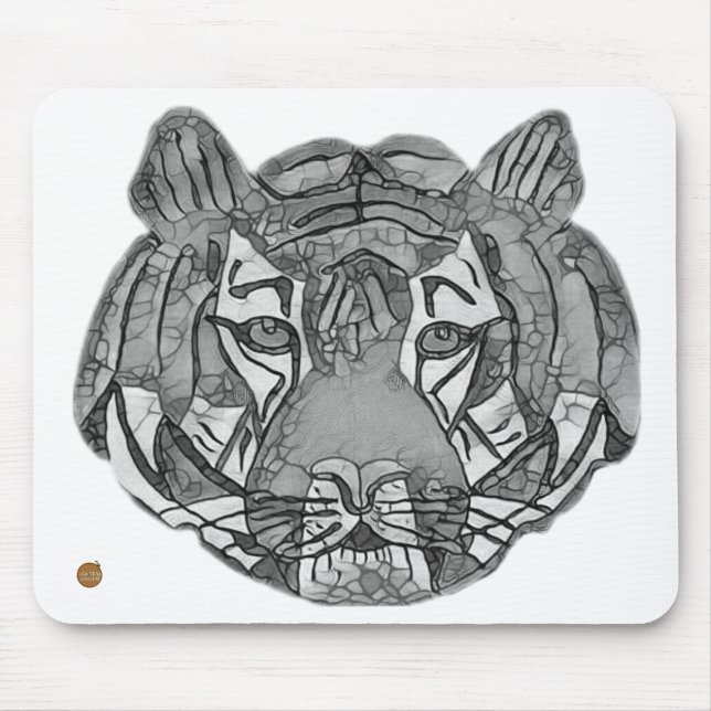 Mousepad Tiger Face (Frente)