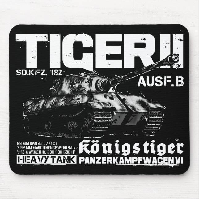 Mousepad Tiger II (Frente)